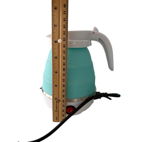 Ultrathin Upgraded Food Grade Silicone Travel Foldable Electric Kettle/ Tea Pot - Picture 2 of 12
